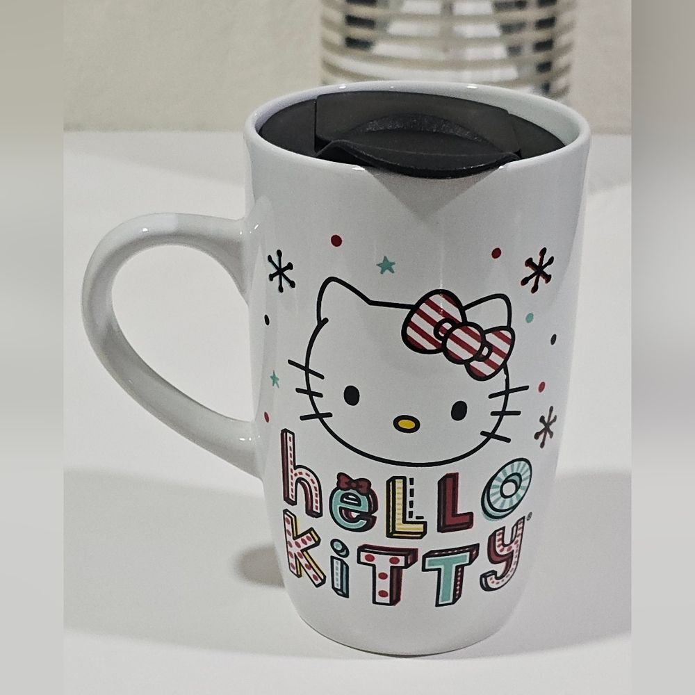 Hello Kitty Christmas Mug Tumbler Coffee Mug Holiday Gift - Picture 4 of 4